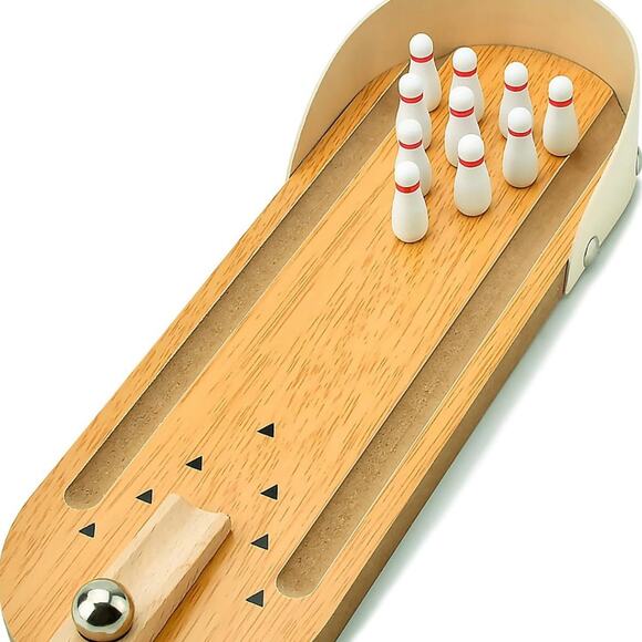 Tabletop Mini Bowling Game‎ Set,Funny White Elephant Gifts - Picture 1 of 7